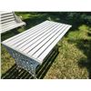 Image 3 : Cast Iron Picnic Table & Two Benches