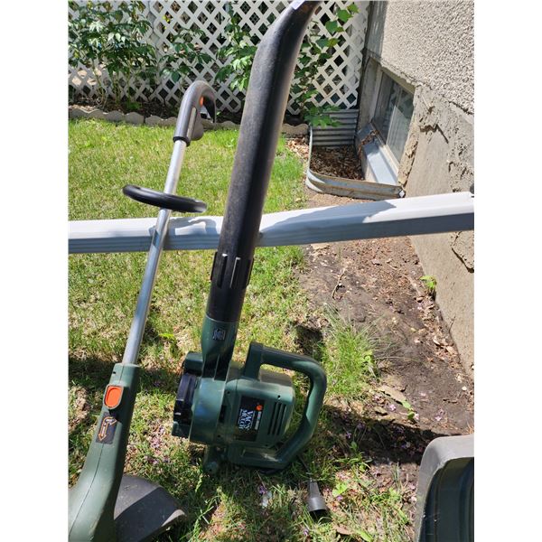 Electric Leaf Blower & Weed Wacker