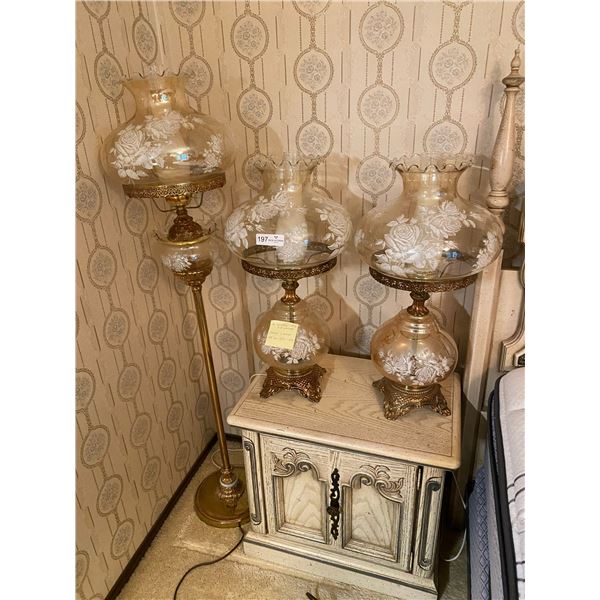 Vintage Glass Lamps