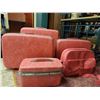 Image 1 : Samsonite Coral Vintage Luggage Collection 5 Piece