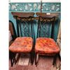 Image 1 : Vintage Cast Iron Chairs x 4