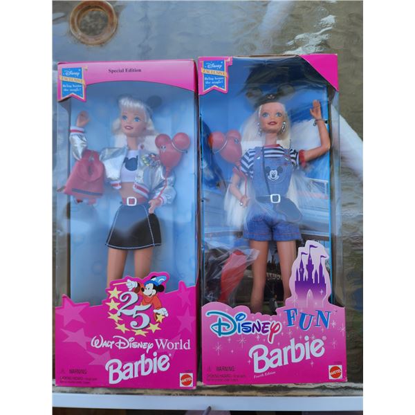Walt Disney World Barbies