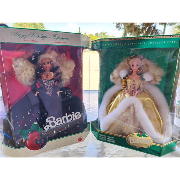 Happy Holidays Special Edition Barbies