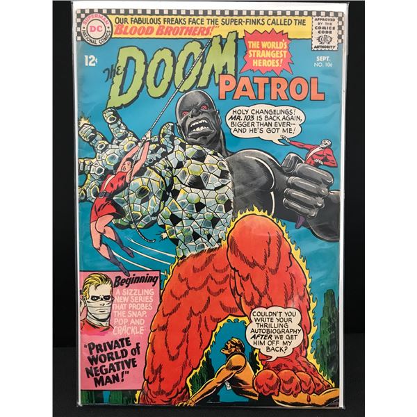 DC COMICS NO.106 THE DOOM PATROL