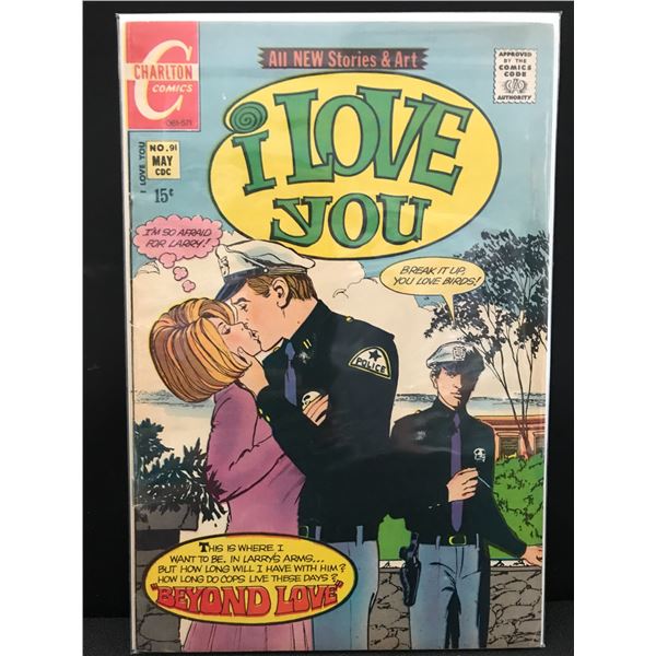 CHARLTON COMICS NO.91 I LOVE YOU