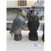 Image 2 : 4 Plastic Owls - Tallest 18" - Scare Away Pigeons