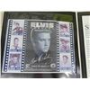 Image 12 : Elvis Presley Stamp Collection - 8 Uncut Sheets in Folders ; Bequia, Palau, Gambia,