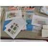Image 7 : Huge Collection of International Stamps - 3 Binders, Bags, Envelopes - Large Quantity