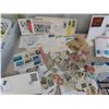 Image 2 : Very Large Lot of Cancelled Canada Postage Stamps - some Not Cancelled, a 