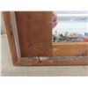 Image 3 : Rustic Wood Framed Large Wall Mirror 26" x 45" 