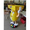 Image 3 : Very Large M+M Store Display - All Plastic on Casters 46" Tall - Very Cool Item