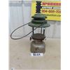 Image 1 : Coleman Model 236 Green Top Chrome Base Coal Oil Lantern