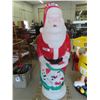 Image 1 : Light  Up Santa Claus Blow Mold 42" Tall 