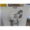 Image 2 : Steve Woron Betty Page Print 1990 17" x 23" 