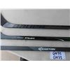 Image 3 : 3 Right Handed Composite Hockey Sticks ; RBK, Easton, Bauer
