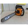 Image 5 : Pioneer Partner Model 400 Gas Powered Chainsaw, 18" Bar - Turns Over - 