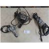 Image 1 : 3 Old School Heavy Duty Electric Power Tools ; B+S Reciprocating Saw, 3/8" + 