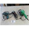 Image 1 : 3 Working Electric Power Tools ; 3/8" Drill, Angle Grinder, Sander