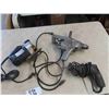 Image 1 : 3 Electric Power Tools ; 1/2" Drill, 1" Scroller Saw, 3/8" Drill - All Tested + Working