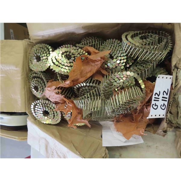 Partial Box ( 3/4 full) Paslode Coil Roof Nails 1 1/4 