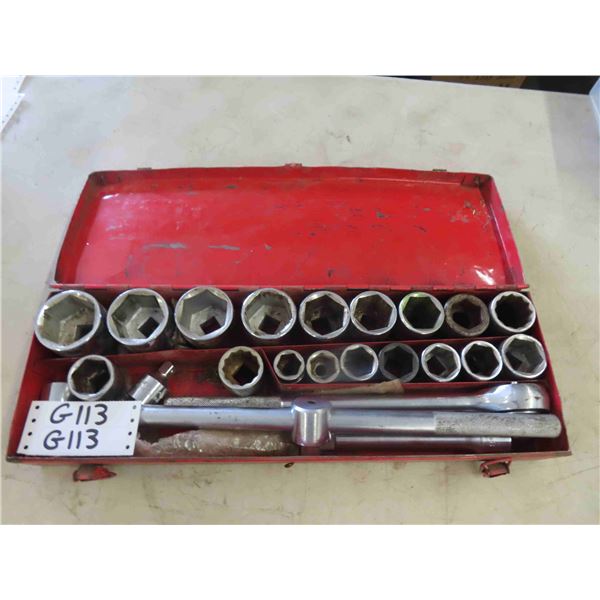 3/4" Drive Socket Set with Metal Case - Largest is 2" - McSherry ...
