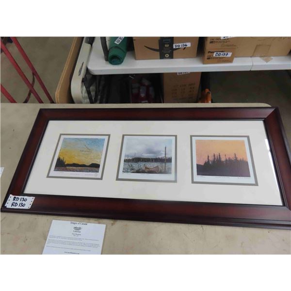 Tom Thompson 3 Print Collection Framed + Numbered - Group of 7