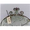 Image 2 : Antique Wrought Iron Fence Gate - Great Look 32" x 45" 