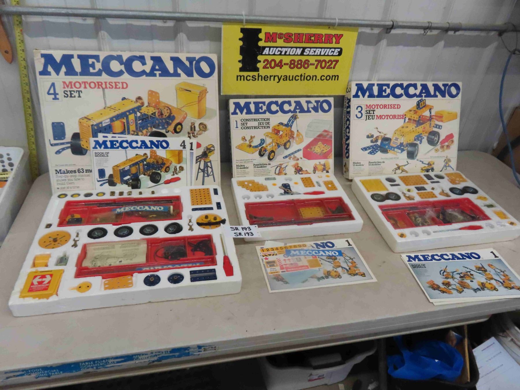 Lot de 4 documents Anciens HORNBY-ACHO , Meccano Lot de 4 documents Anciens HORNBY-ACHO , Meccano