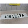 Image 2 : 2 Sided School Bus/ Charter Sign 9" x 44" 