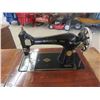 Image 2 : Singer Treadle Sewing Machine + Sewing Notions in Drawers