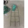 Image 2 : Selection of Garden Hose + Metal Trellis