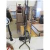 Image 2 : Fireplace Tools, Desk Lamp, Treasure Chest, Browning Clock, Puzzle, plus more