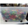 Image 2 : 80L Storage Tub Loaded with McDonalds Toys - Happy Meal