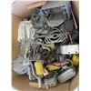 Image 2 : Large Box of Loaded with Electrical Boxes, Switches, Outlets, Cover Plates, plus more