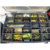 Image 2 : Fishing Package ; 2 Plano Double Sided Tackle Boxes, Fish Net, 2 Rods with Reels