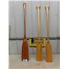 Image 1 : 1 Pair of Paddles + 1 Extra - Longest 57" 