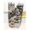 Image 1 : Eastern Asia Themed Wood Carving 18" x 33" 