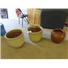 Image 1 : 3 Good Sized Ceramic Planters