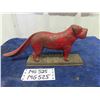 Image 1 : Antique Dog Cast Iron Nut Cracker 13" 