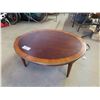 Image 1 : Nice Oval Coffee Table 16" x 32" x 38.5" 