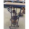 Image 2 : Very Cool + Ornate Cast Iron Industrial Stand/ Base - Repurpose into Table 