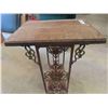 Image 3 : Very Cool + Ornate Cast Iron Industrial Stand/ Base - Repurpose into Table 