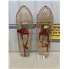 Image 1 : Pair of Aluminum Framed #110 A Snowshoes Made in Canada 10" x 30" 