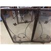 Image 3 : Metal Folding Fireplace Screen 30" x 34" 