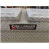 Image 2 : Challenger Checker Plate Truck Bed Tool Box 14" x 20" x 70" 