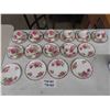 Image 1 : 25 pcs Royal Standard " Orleans Rose" Cups + Saucers + 4 Side Plates