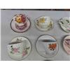 Image 2 : 10 Assorted Tea Cups + Saucers ; Phoenix, Crown Staffordshire, Queen Anne