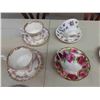 Image 2 : 11 Assorted Royal Albert Cups + Saucers ; Summertime, Old English Rose, plus more