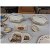 Image 6 : Assorted China ; Grindley Covered Servers, Plates, Cream + Sugar, Tea 