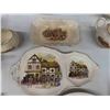 Image 8 : Assorted China ; Grindley Covered Servers, Plates, Cream + Sugar, Tea 